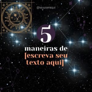 36 Artes de Tarô no Canva: Conteúdo Pronto para VIRALIZAR!