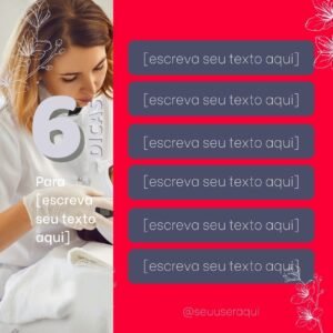 Pack Canva: 18 Artes Prontas para Dermatologia