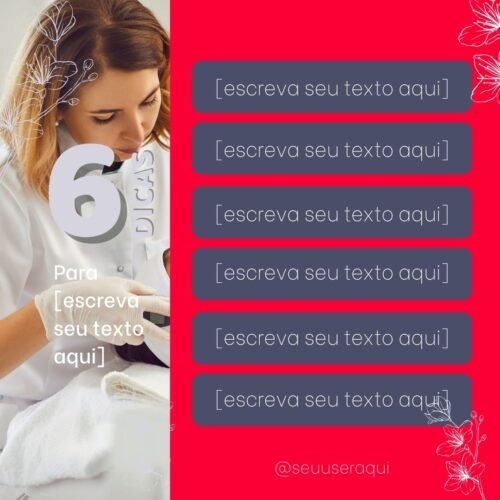 Pack Canva: 18 Artes Prontas para Dermatologia