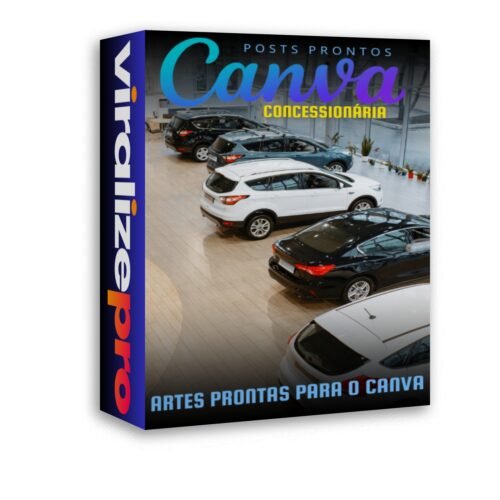 Pack Canva 20 Artes Concessionária