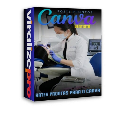 Pack Canva 114 Artes para Dentistas