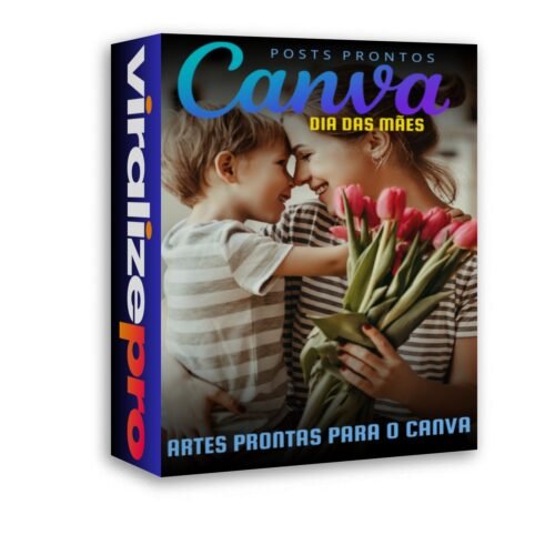 Pack Canva 42 Artes Dia das Mães