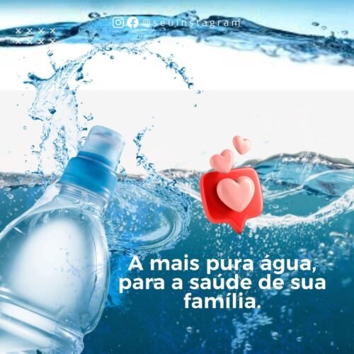 marketing digital, canva, distribuidor de água, vendas, viral