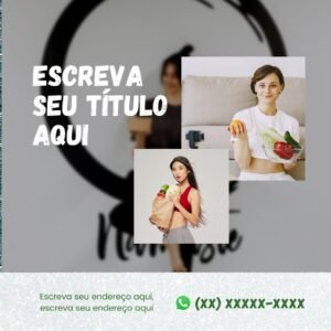 Pack Canva 26 Artes Comida Fit Grátis