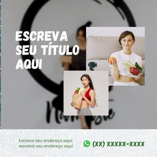 Pack Canva 26 Artes Comida Fit Grátis