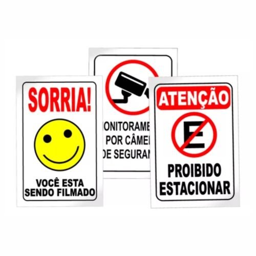Placa de PVC 2mm Tam. Personalizado