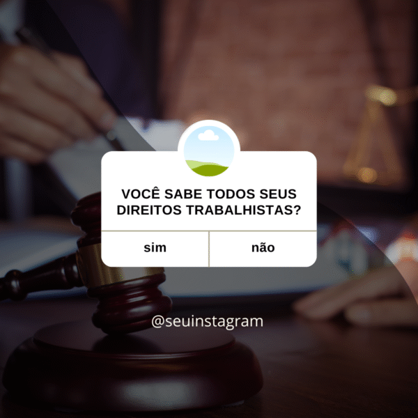 Pack Canva Advogados – 60 Posts Editáveis