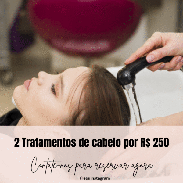 Pack Canva Cabelo – 50 Artes Profissionais para Salões e Hair Stylists