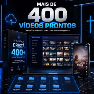 🎯 ALTA RETENÇÃO E ENGENHARIA DE ESCALA: +400 ATIVOS EM VÍDEO EVANGÉLICOS PRONTOS PARA DOMINAR O ALGORITMO! 🎯