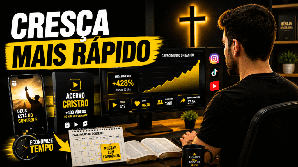 Como Criar um Canal Dark Cristão que Cresce Todos os Dias em 2026