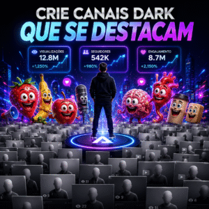 Pack Vídeos Animados IA — Histórias de Frutas, Objetos Falantes e Organismo 3D (400+ Clipes Premium)