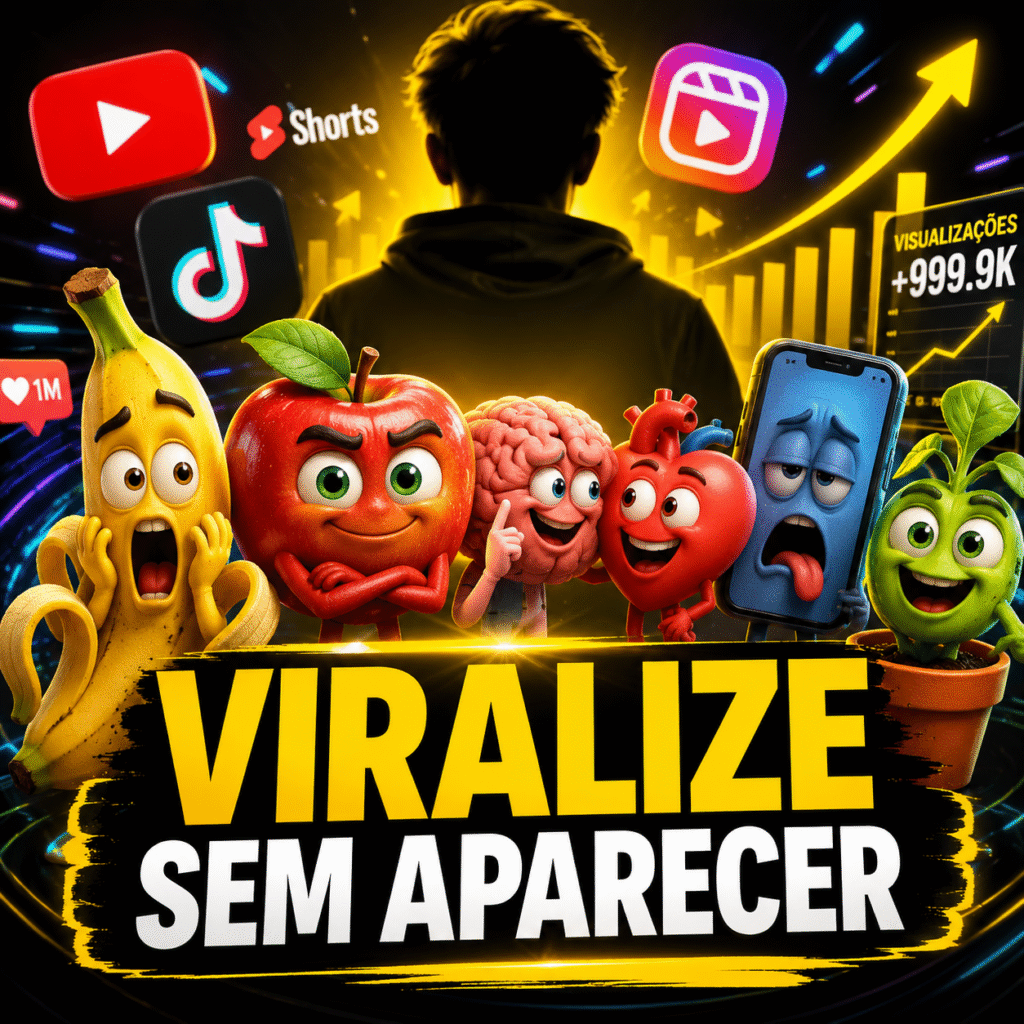 Como Criar Canais Virais no TikTok e YouTube Shorts Sem Aparecer: O Guia Completo para Conteúdo de Alta Retenção em 2026
