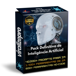 40.000+ Prompts para IA | 1.400+ Ferramentas de IA | 600+ No-Code – ViralizePro