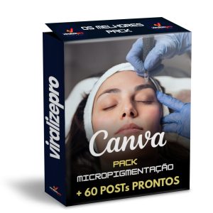 Pack Canva Micropigmentação – 60 Artes Exclusivas para Estúdios e Profissionais de Beleza